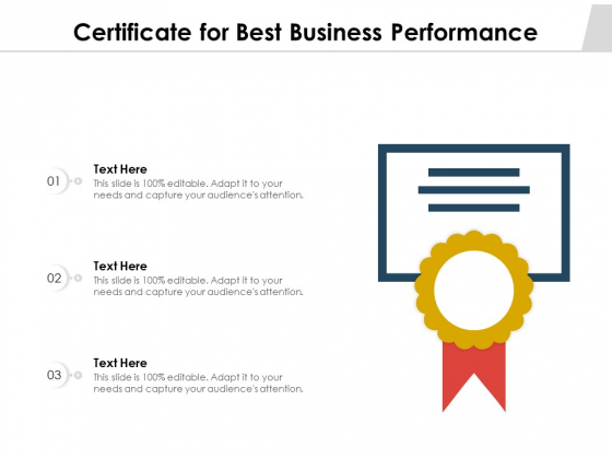 Certificate For Best Business Performance Ppt PowerPoint Presentation File Graphics Example PDF Certificate For Best Business Performance Ppt PowerPoint Presentation File Graphics Example PDF