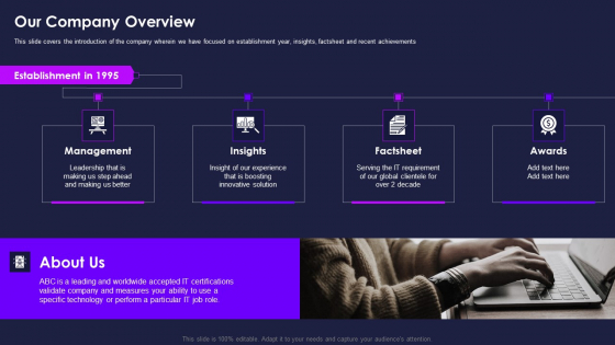 Certification Information Technology Professionals Our Company Overview Brochure PDF Certification Information Technology Professionals Our Company Overview Brochure PDF