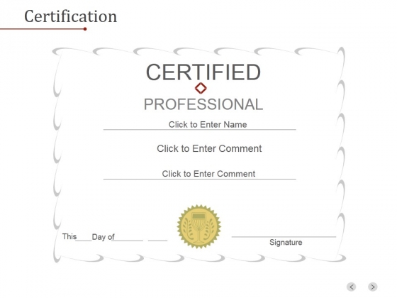 Certification Ppt PowerPoint Presentation Pictures Certification Ppt PowerPoint Presentation Pictures