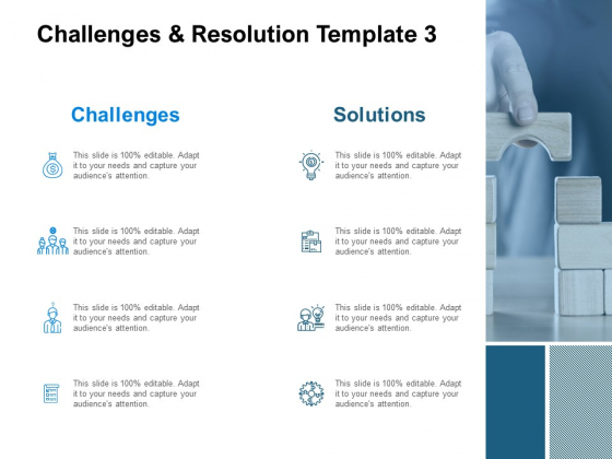 Challenges And Resolution Template 3 Ppt PowerPoint Presentation Gallery Outfit Challenges And Resolution Template 3 Ppt PowerPoint Presentation Gallery Outfit