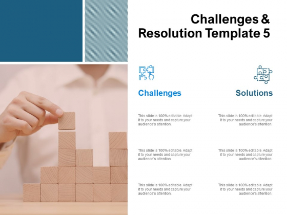 Challenges And Resolution Template 5 Ppt PowerPoint Presentation Professional Design Ideas Challenges And Resolution Template 5 Ppt PowerPoint Presentation Professional Design Ideas