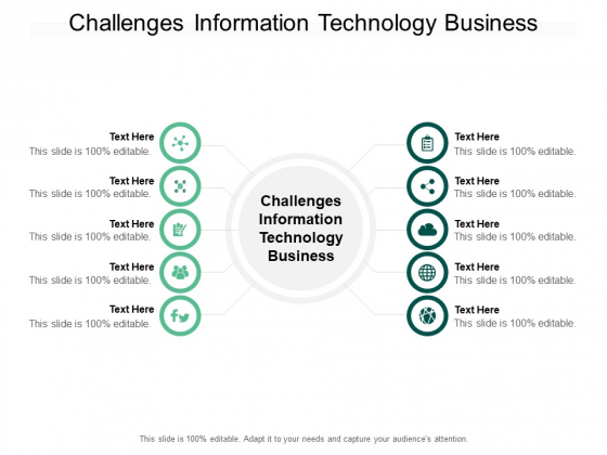 Challenges Information Technology Business Ppt PowerPoint Presentation Summary Example Topics Cpb Pdf Challenges Information Technology Business Ppt PowerPoint Presentation Summary Example Topics Cpb Pdf