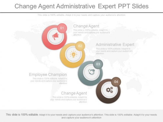 Change Agent Administrative Expert Ppt Slides Change Agent Administrative Expert Ppt Slides