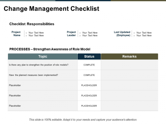 Change Management Checklist Ppt PowerPoint Presentation Portfolio Change Management Checklist Ppt PowerPoint Presentation Portfolio