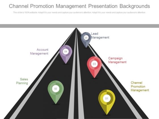 Channel Promotion Management Presentation Backgrounds Channel Promotion Management Presentation Backgrounds