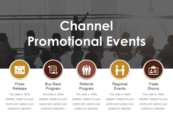 Channel Promotional Events Ppt Powerpoint Presentation Pictures Show
