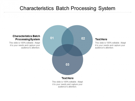 Batch Processing System PowerPoint templates, Slides and Graphics