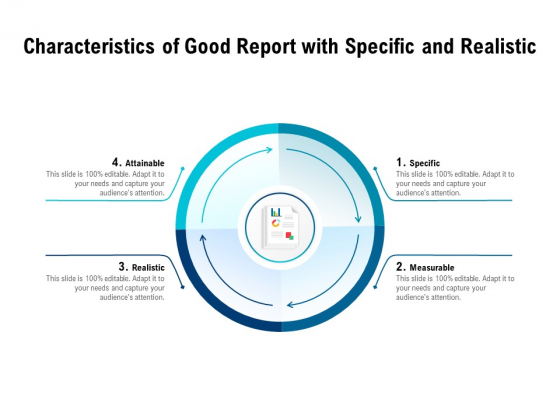 Characteristics Of Good Report With Specific And Realistic Ppt PowerPoint Presentation Model Clipart Images PDF Characteristics Of Good Report With Specific And Realistic Ppt PowerPoint Presentation Model Clipart Images PDF