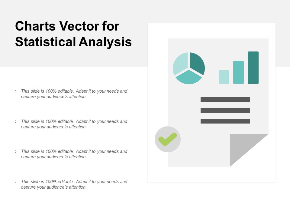 Charts Vector For Statistical Analysis Ppt PowerPoint Presentation ...