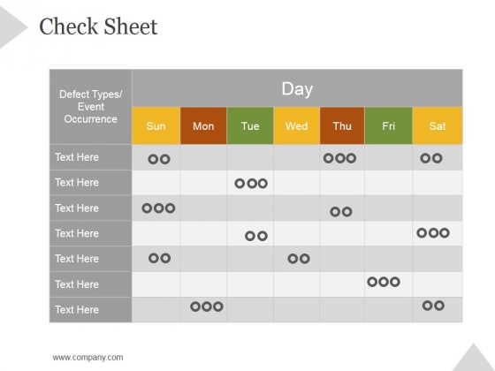 Check Sheet Ppt PowerPoint Presentation Topics Check Sheet Ppt PowerPoint Presentation Topics