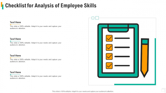 Checklist For Analysis Of Employee Skills Structure PDF Checklist For Analysis Of Employee Skills Structure PDF