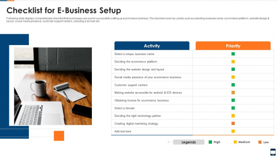 Checklist For E Business Setup Designs PDF Checklist For E Business Setup Designs PDF