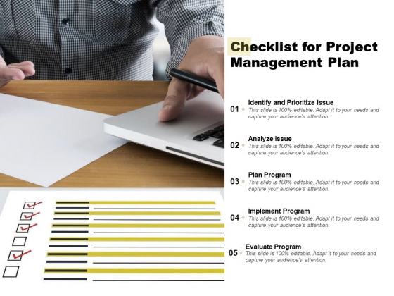 Checklist For Project Management Plan Ppt PowerPoint Presentation Show Layout Checklist For Project Management Plan Ppt PowerPoint Presentation Show Layout