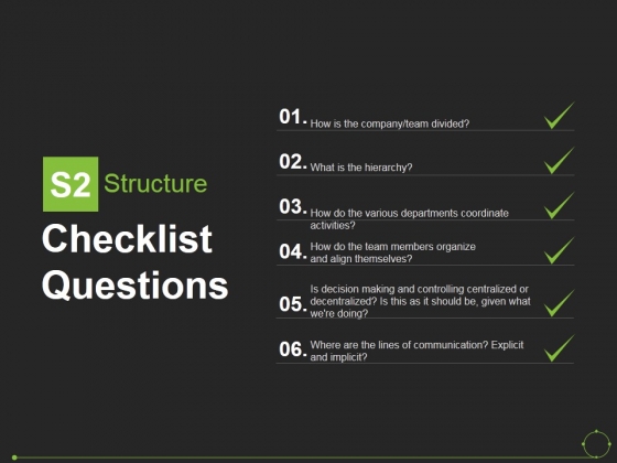 Checklist Questions Template 1 Ppt PowerPoint Presentation Portfolio Format