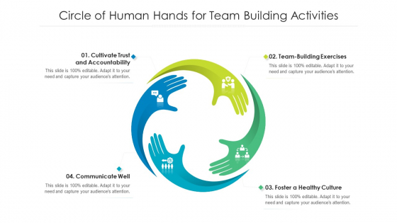 Circle Of Human Hands For Team Building Activities Ppt Ideas Clipart Images PDF Circle Of Human Hands For Team Building Activities Ppt Ideas Clipart Images PDF
