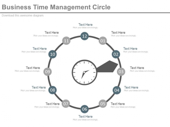 Circle Steps For Time Management And Planning Powerpoint Slides Circle Steps For Time Management And Planning Powerpoint Slides