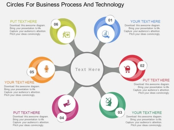 Circles For Business Process And Technology Powerpoint Templates Circles For Business Process And Technology Powerpoint Templates