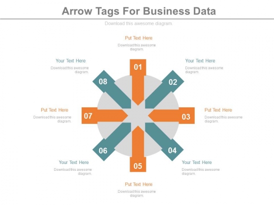 Circular Arrow Tags For Business Information Powerpoint Template Circular Arrow Tags For Business Information Powerpoint Template