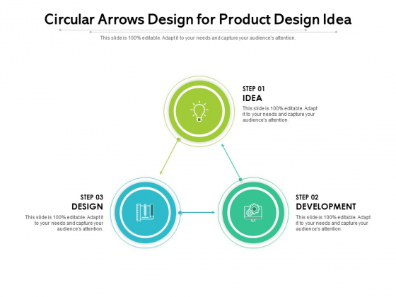 Circular Arrows Design For Product Design Idea Ppt PowerPoint Presentation Gallery Skills PDF Circular Arrows Design For Product Design Idea Ppt PowerPoint Presentation Gallery Skills PDF