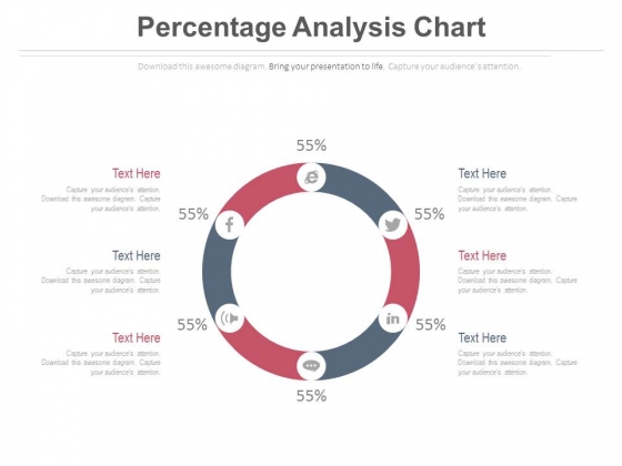 Circular Diagram For Percentage Analysis Powerpoint Slides Circular Diagram For Percentage Analysis Powerpoint Slides