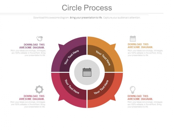 Circular Diagram Of Planning Process Powerpoint Slides Circular Diagram Of Planning Process Powerpoint Slides