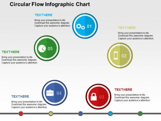 Circular Flow Infographic Chart Powerpoint Templates Circular Flow Infographic Chart Powerpoint Templates