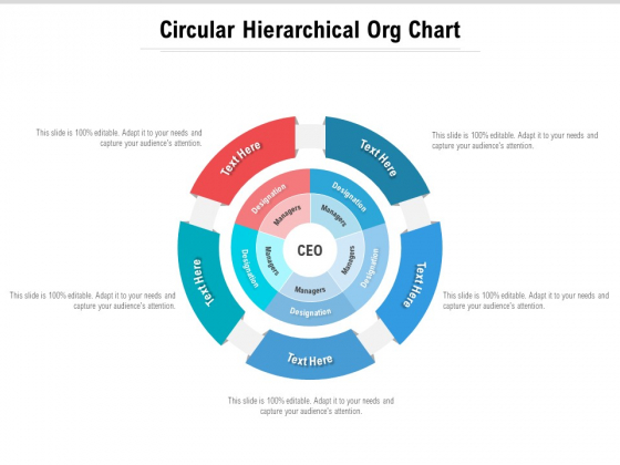 Circular Hierarchical Org Chart Ppt PowerPoint Presentation Ideas File Formats