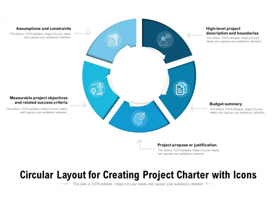 Circular Layout For Creating Project Charter With Icons Ppt PowerPoint Presentation Outline Templates PDF Circular Layout For Creating Project Charter With Icons Ppt PowerPoint Presentation Outline Templates PDF