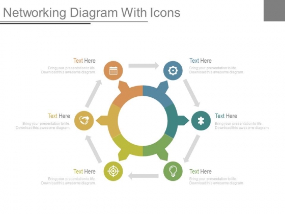 Circular Network Diagram With Icons Powerpoint Slides Circular Network Diagram With Icons Powerpoint Slides