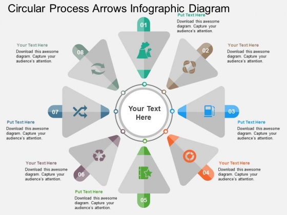 Circular Process Arrows Infographic Diagram Powerpoint Template Circular Process Arrows Infographic Diagram Powerpoint Template
