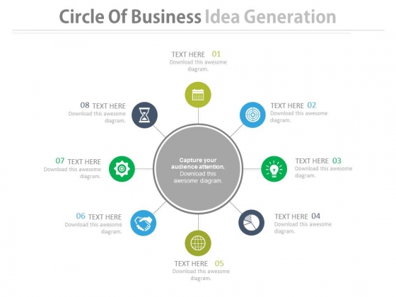 Circular Process Business Infographic Diagram Powerpoint Template