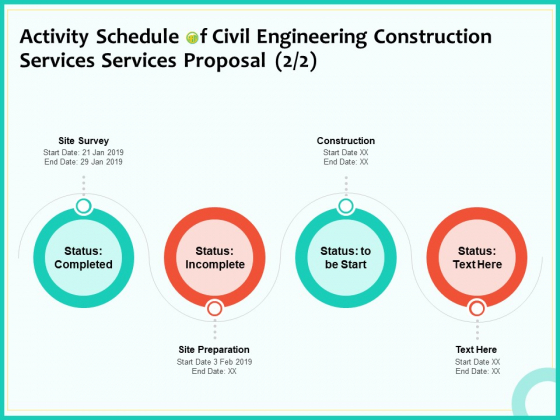 Civil Engineering Consulting Services Activity Schedule Of Civil Engineering Construction Services Proposal Survey Information PDF Civil Engineering Consulting Services Activity Schedule Of Civil Engineering Construction Services Proposal Survey Information PDF