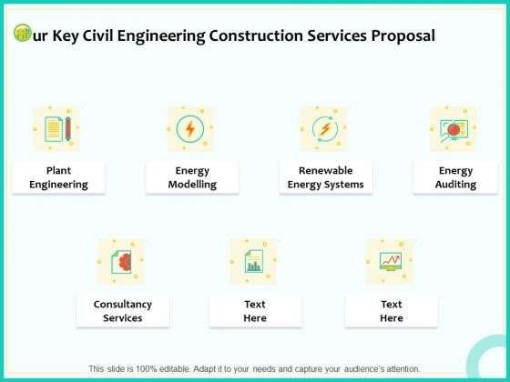 Civil Engineering Consulting Services Our Key Civil Engineering Construction Services Proposal Slides PDF Civil Engineering Consulting Services Our Key Civil Engineering Construction Services Proposal Slides PDF