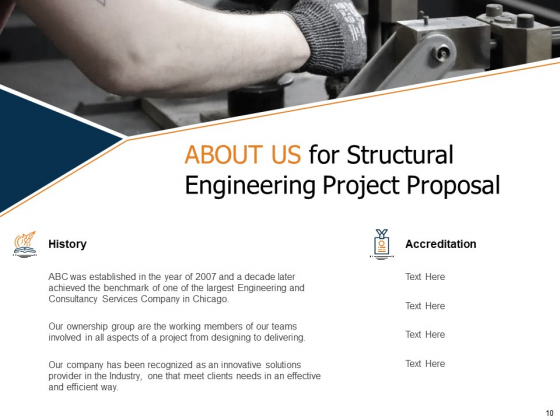 Civil Engineering Project Proposal Template Ppt PowerPoint Presentation 