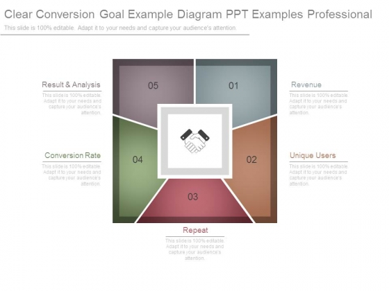 Clear Conversion Goal Example Diagram Ppt Examples Professional Clear Conversion Goal Example Diagram Ppt Examples Professional