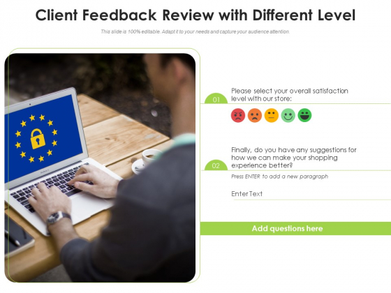 Client Feedback Review With Different Level Ppt PowerPoint Presentation Outline Styles PDF