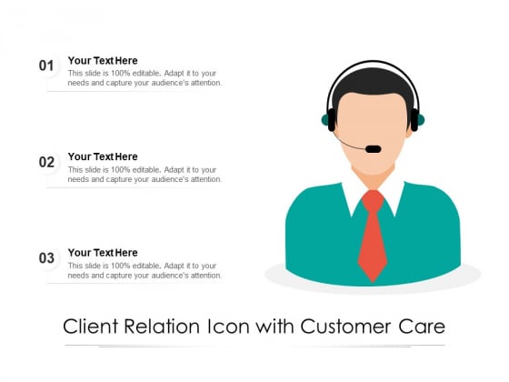 Client Relation Icon With Customer Care Ppt PowerPoint Presentation File Outline PDF Client Relation Icon With Customer Care Ppt PowerPoint Presentation File Outline PDF