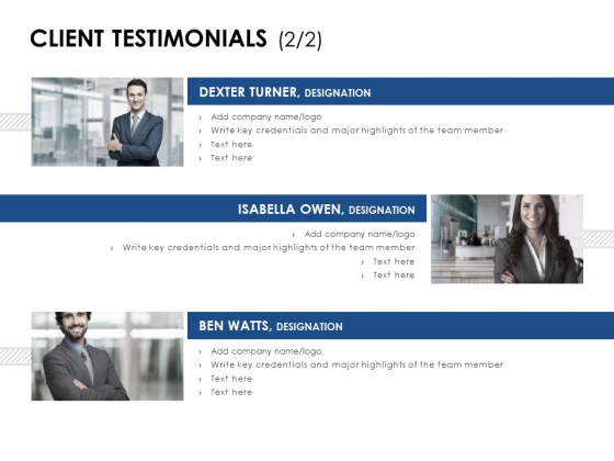 Client Testimonials Designation Ppt PowerPoint Presentation Diagram Lists Client Testimonials Designation Ppt PowerPoint Presentation Diagram Lists