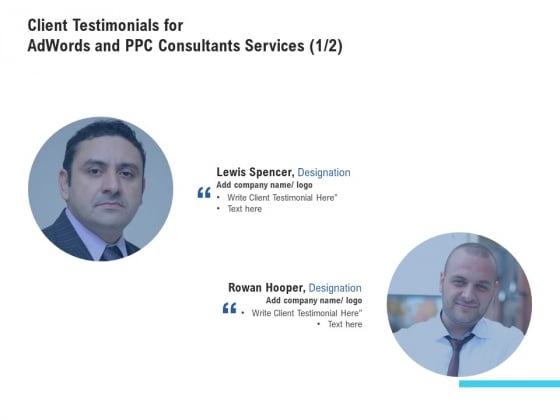 Client Testimonials For Adwords And PPC Consultants Services Rules PDF Client Testimonials For Adwords And PPC Consultants Services Rules PDF