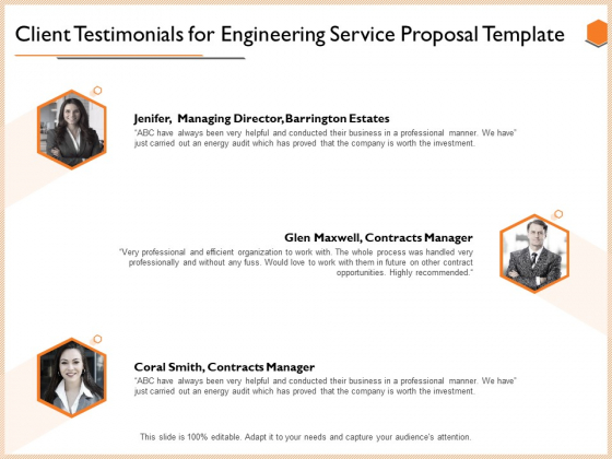 Client Testimonials For Engineering Service Proposal Template Rules PDF Client Testimonials For Engineering Service Proposal Template Rules PDF