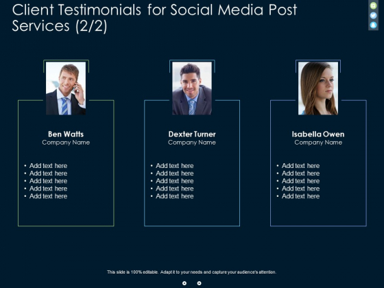 Client Testimonials For Social Media Post Services Teamwork Ppt PowerPoint Presentation Inspiration Portrait Client Testimonials For Social Media Post Services Teamwork Ppt PowerPoint Presentation Inspiration Portrait