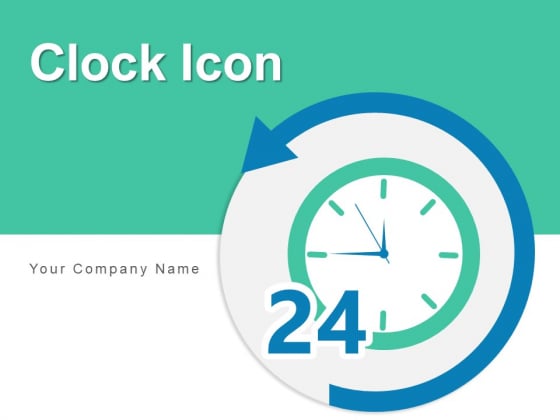 Clock Icon Business Analytics Ppt PowerPoint Presentation Complete Deck