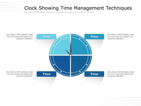 Clock Showing Time Management Techniques Ppt Powerpoint Presentation Show Outline Clock Showing Time Management Techniques Ppt Powerpoint Presentation Show Outline