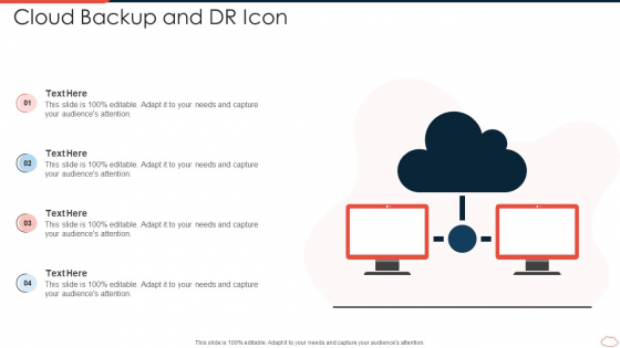 Cloud Backup And DR Icon Summary PDF Cloud Backup And DR Icon Summary PDF