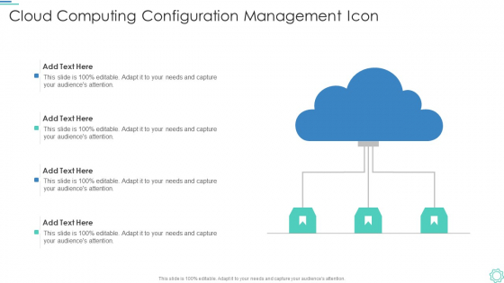 Cloud Computing Configuration Management Icon Microsoft PDF
