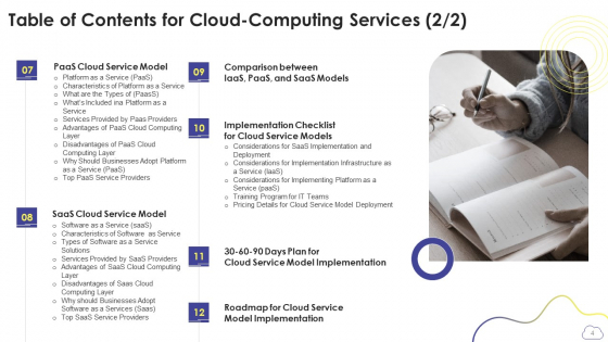 Cloud Computing Services Ppt PowerPoint Presentation Complete Deck With Slides adaptable pre designed