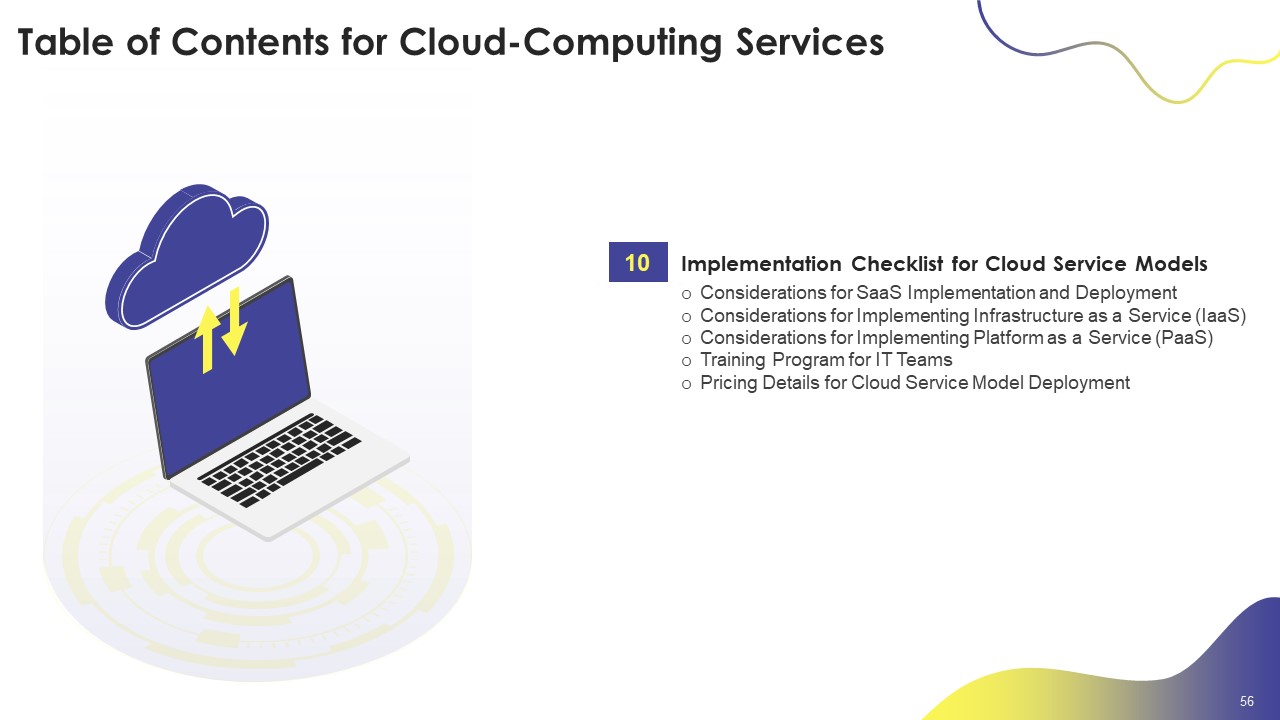 Cloud Computing Services Ppt PowerPoint Presentation Complete Deck With Slides colorful template