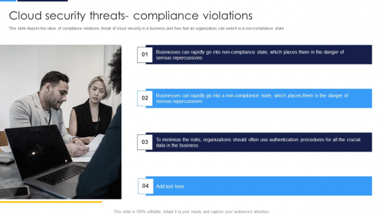 Cloud Security Assessment Cloud Security Threats Compliance Violations Mockup PDF Cloud Security Assessment Cloud Security Threats Compliance Violations Mockup PDF