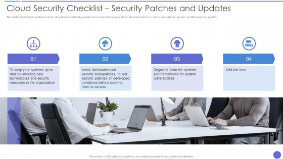 Cloud Security Checklist Security Patches And Updates Summary PDF Cloud Security Checklist Security Patches And Updates Summary PDF
