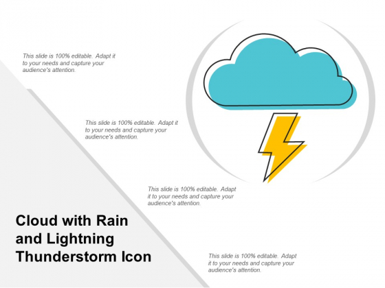 Cloud With Rain And Lightning Thunderstorm Icon Ppt Powerpoint Presentation Layouts Samples Cloud With Rain And Lightning Thunderstorm Icon Ppt Powerpoint Presentation Layouts Samples